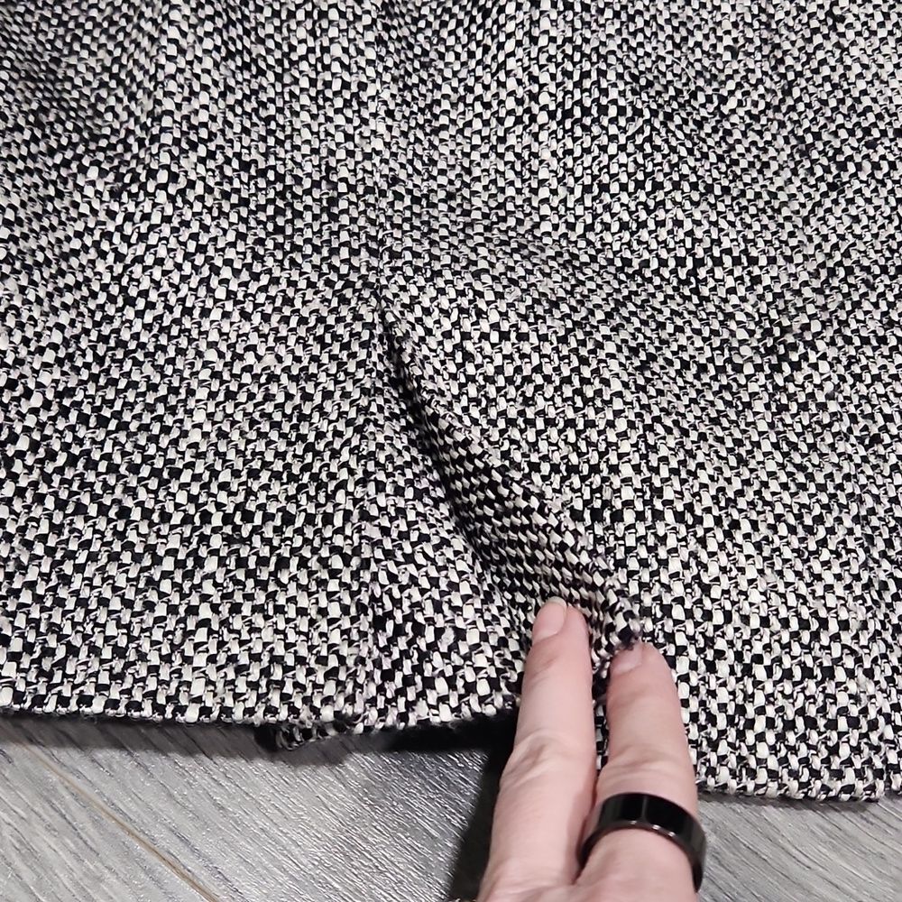 Anne Klein Blk/Wht Tweed Blazer - Picture 3 of 8
